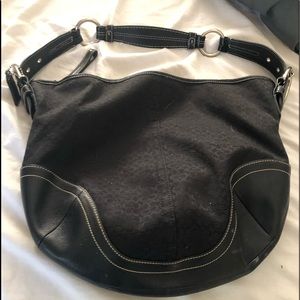 Black Coach Purse. See separate listing for matching wallet